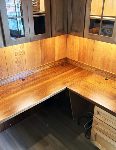 Hickory L Shaped Desktop 4