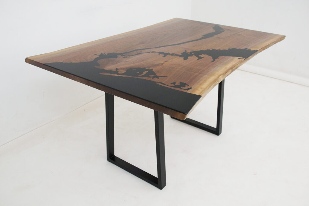 http://Live%20Edge%20Walnut%20Dining%20Table%20Wiith%20CNC%20Engraved%20Hudson%20River%203