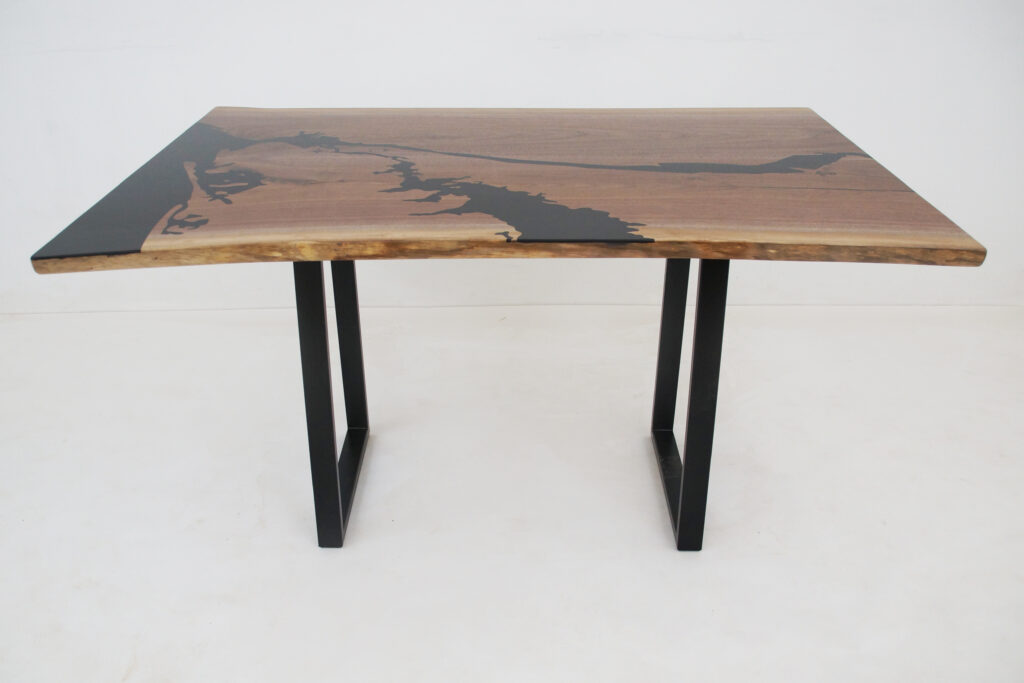 http://Live%20Edge%20Walnut%20Dining%20Table%20Wiith%20CNC%20Engraved%20Hudson%20River%202