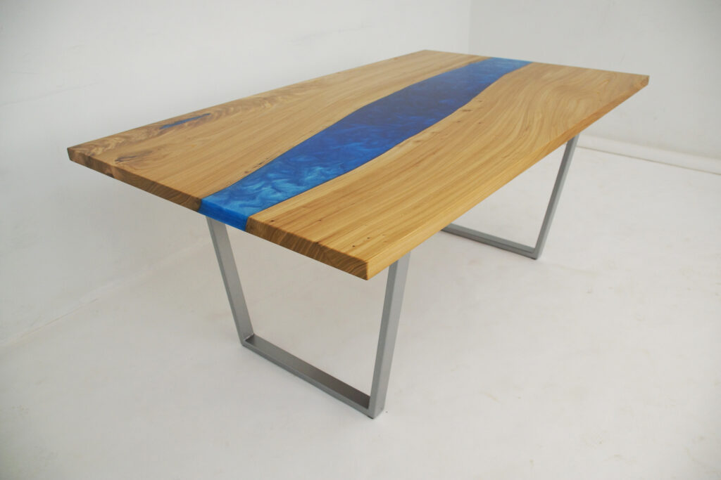 http://Elm%20River%20Dining%20Table%20With%20Blue%20Epoxy%20Gradient%202