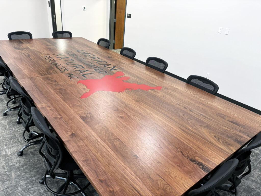 http://Large%20Walnut%20Conference%20Table%20With%20CNC%20Logo%208