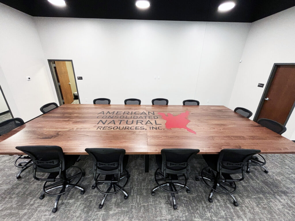 http://Large%20Walnut%20Conference%20Table%20With%20CNC%20Logo%206