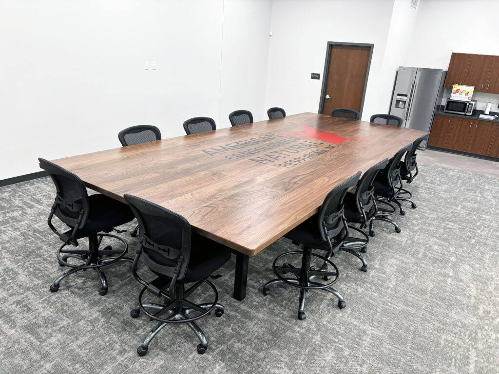 http://Large%20Walnut%20Conference%20Table%20With%20CNC%20Logo%205
