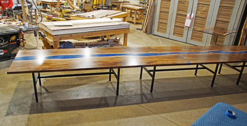 http://24ft%20Conference%20Table%20With%20Blue%20Epoxy%20River%207