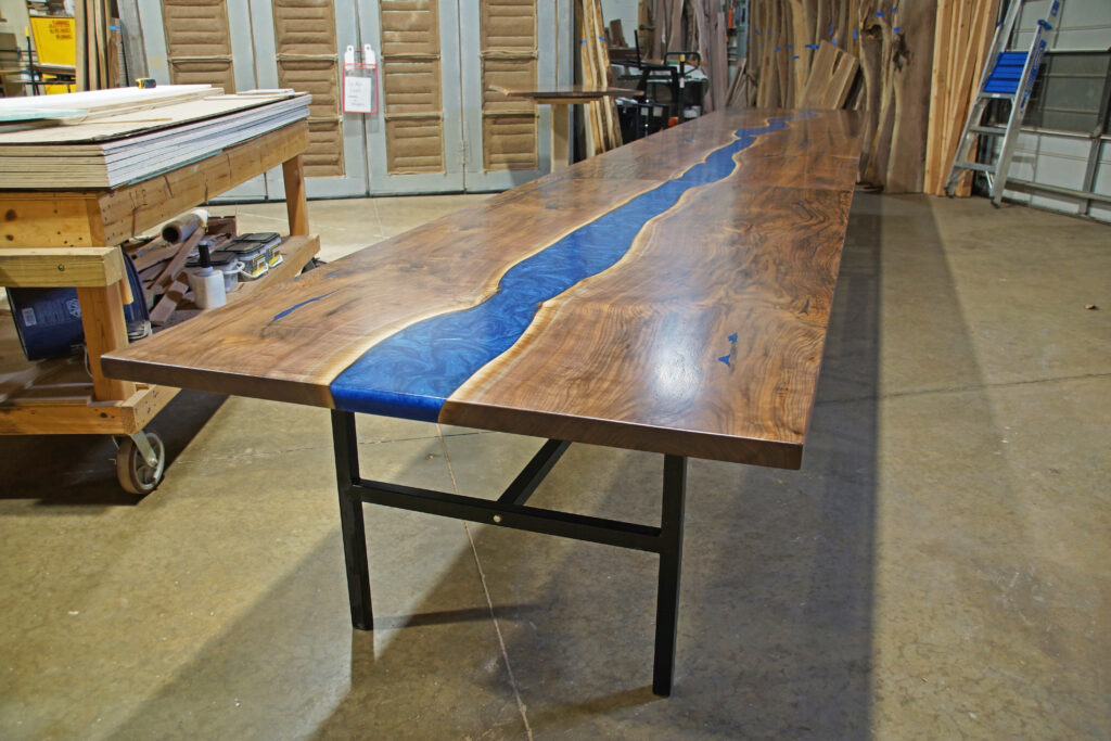 http://24ft%20Conference%20Table%20With%20Blue%20Epoxy%20River%203