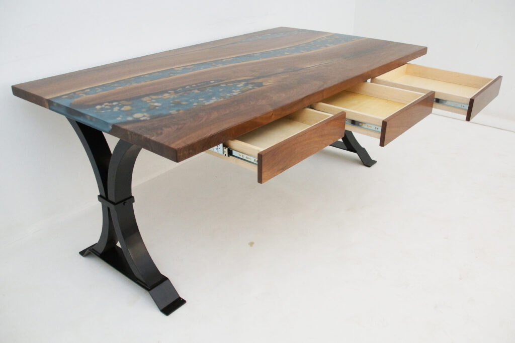 http://Walnut%20Desk%20With%20Rocks%20&%20Pencil%20Drawers%202