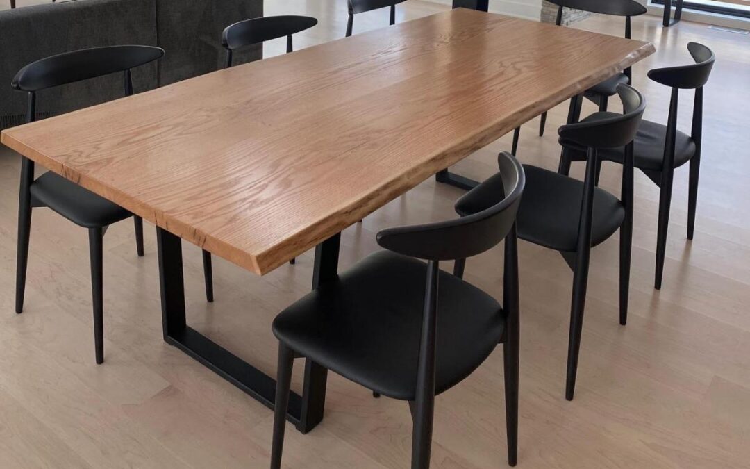 Large Custom Live Edge Dining Table
