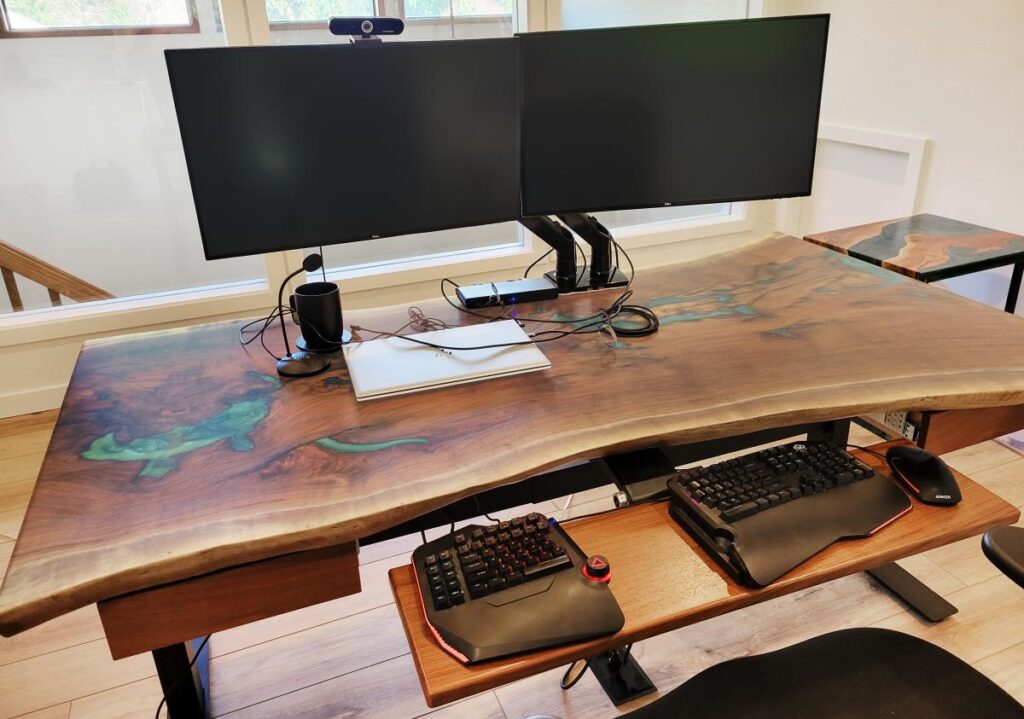 http://uplift%20live%20edge%20desk%20with%20green%20epoxy%20walnut%20wood%201696