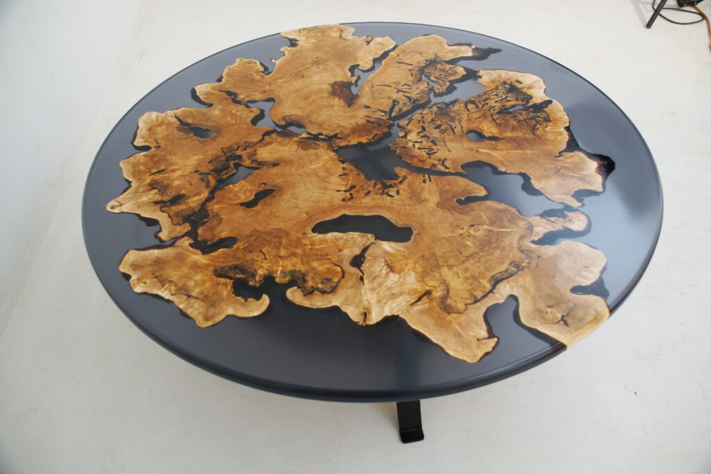 http://Translucent%20Black%20Epoxy%20&%20Maple%20Burl%20Coffee%20Table%206
