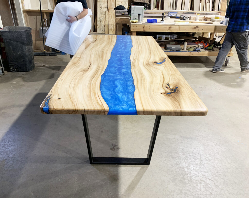 http://Blue%20Epoxy%20&%20Elm%20Dining%20Table%207