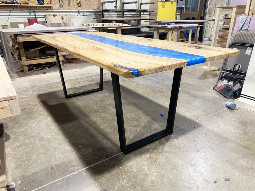 http://Blue%20Epoxy%20&%20Elm%20Dining%20Table%203
