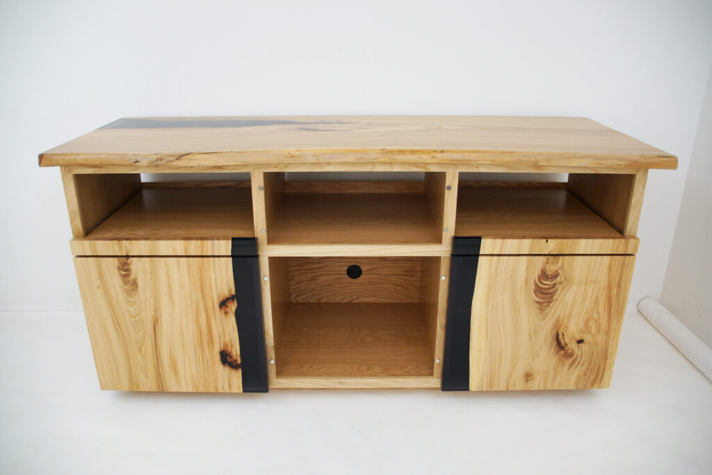 http://Translucent%20Black%20Epoxy%20&%20Elm%20Entertainment%20Center%204