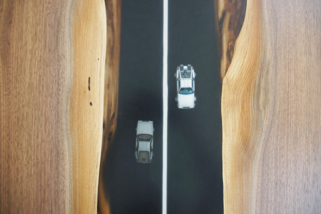 http://Small%20Walnut%20River%20Table%20With%20Embeded%20Model%20Cars%20&%20License%20Plate%201774%207