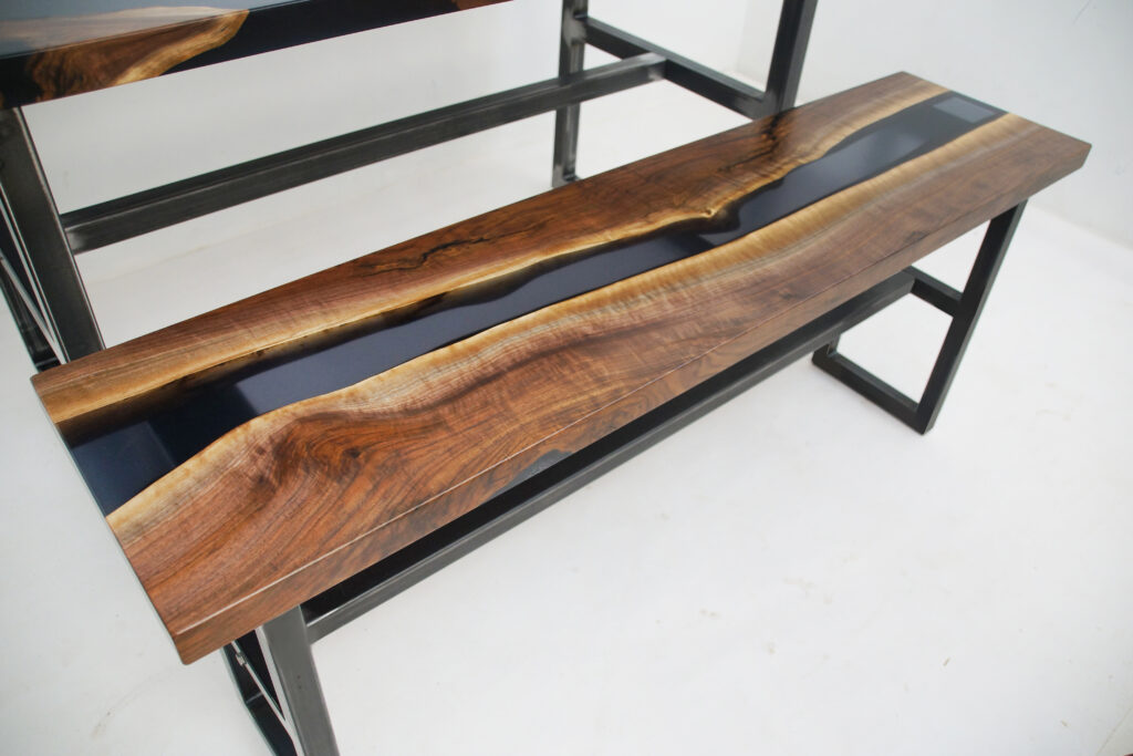 http://Distressed%20Walnut%20River%20Table%20With%20Translucent%20Epoxy%201801%206