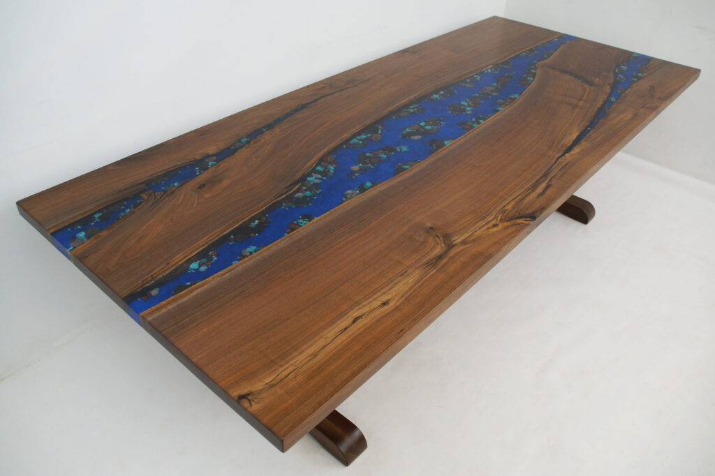 http://Walnut%20River%20Table%20With%20Embedded%20Gemstones%201778%207