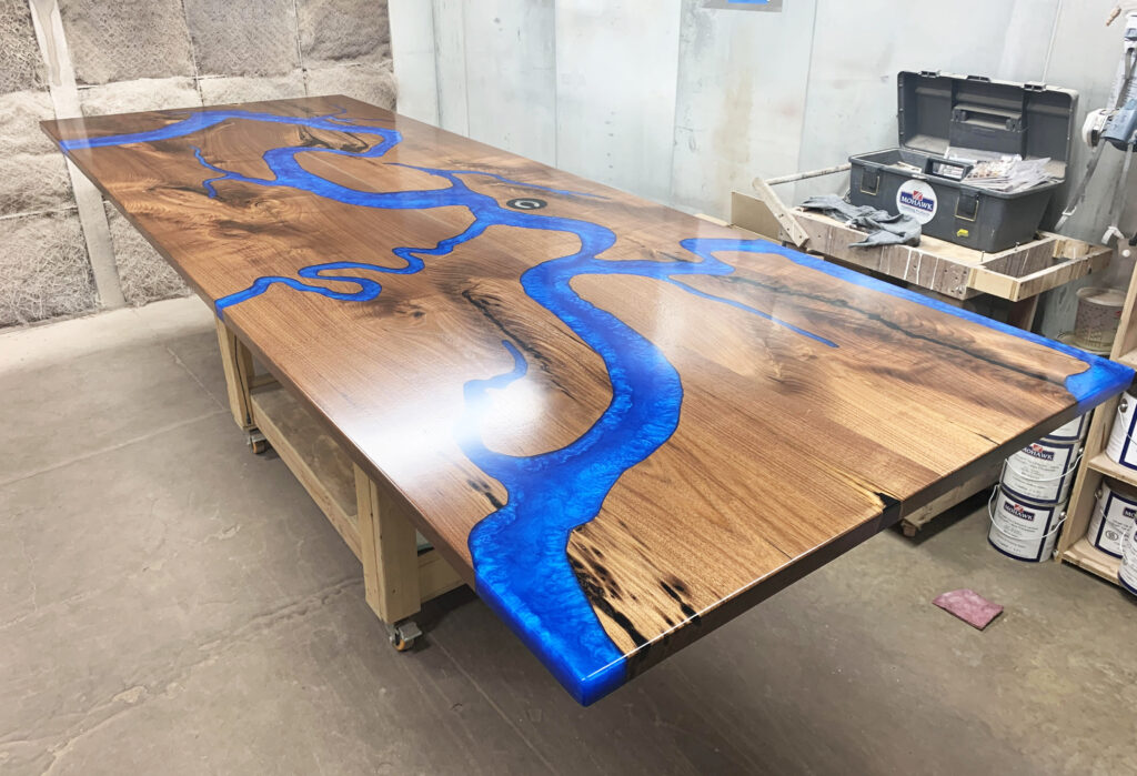 http://Ohio%20River%20CNC%20Conference%20Table%20With%20LED%20Lights%201503%203