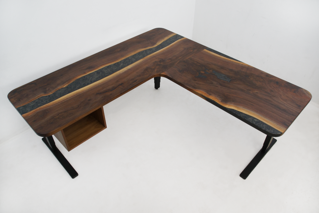 http://L%20Shaped%20Walnut%20River%20Desk%20With%20Adjustable%20Height%20Functionality%201866%202