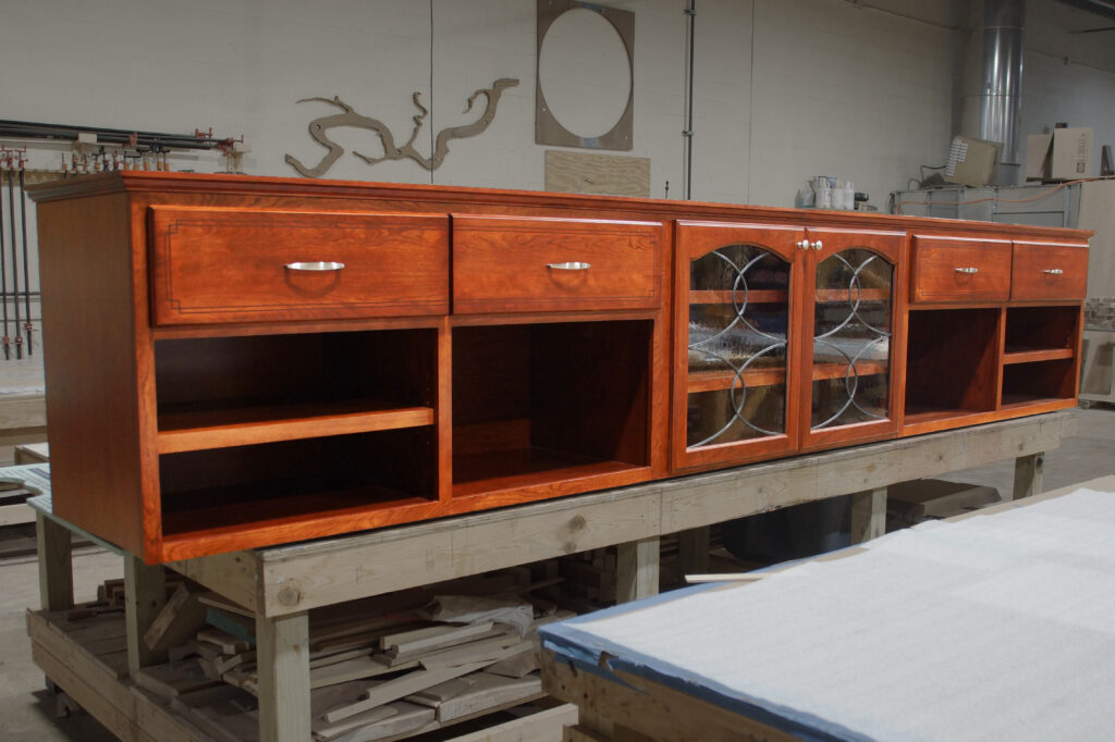 http://14'%20Entertainment%20Center%20With%20Lead%20Paned%20Antique%20Glass%201865%201