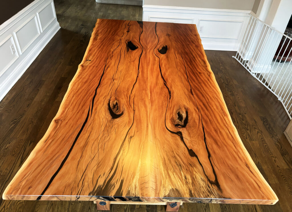 http://Sycamore%20Dining%20Room%20Table%20With%20Custom%20Wood%20Base%203