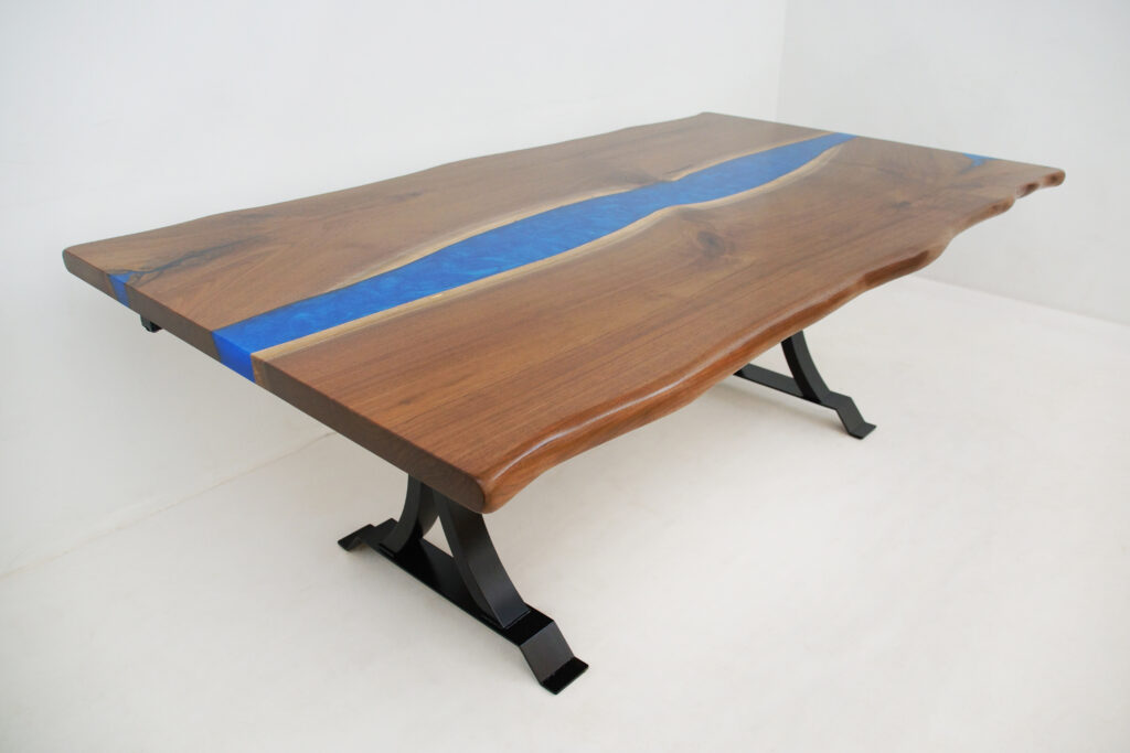 http://Walnut%20LED%20River%20Table%20With%20Blue%20Epoxy%201779%201