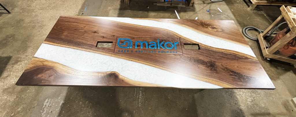 http://Conference%20Table%20With%20Inset%20Resin%20Logo%205