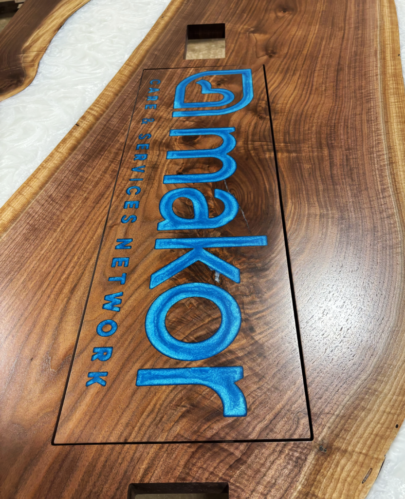 http://Conference%20Table%20With%20Inset%20Resin%20Logo%201