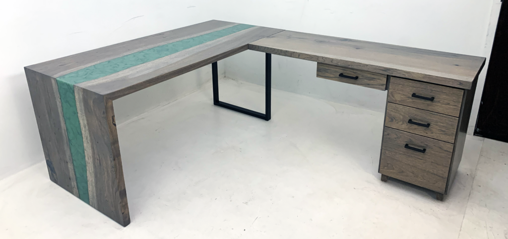 http://Stained%20Hickory%20L%20Shaped%20Desk%206