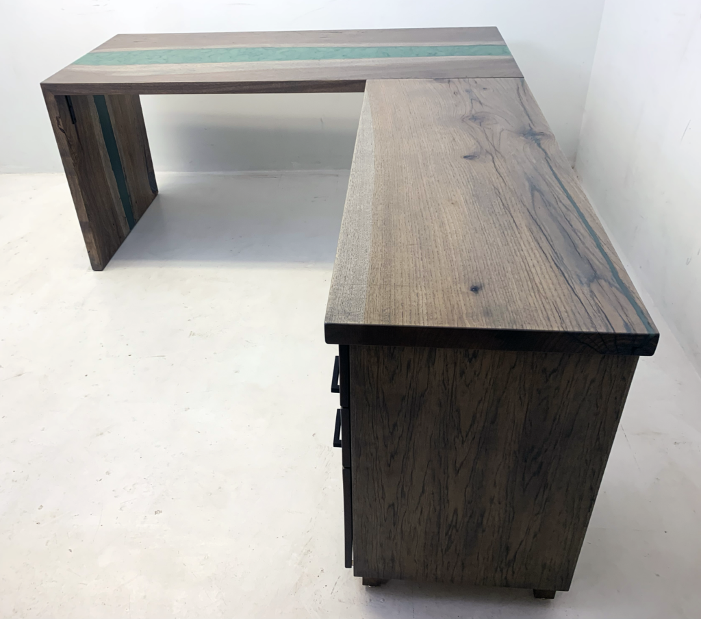http://Stained%20Hickory%20L%20Shaped%20Desk%203