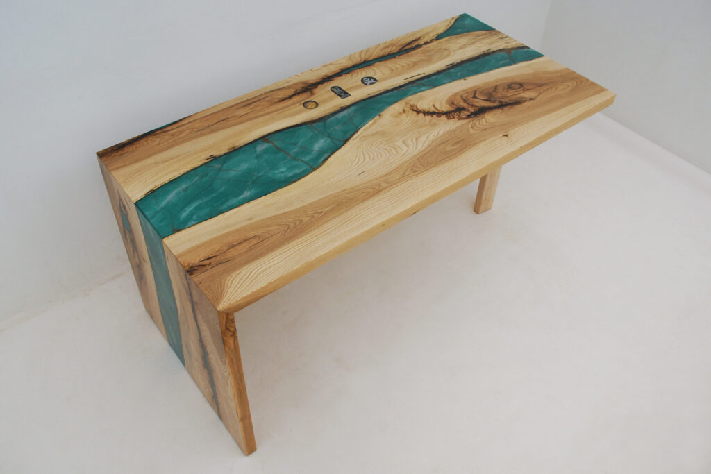 http://Hickory%20Waterfall%20Desk%20With%20Embedded%20Pins%201810%207