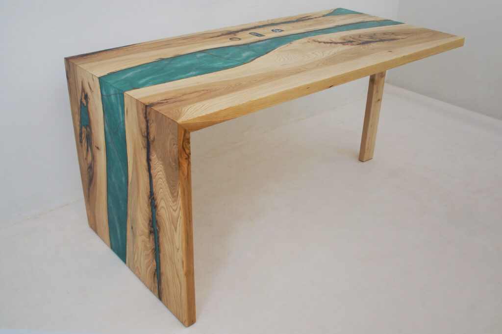 http://Hickory%20Waterfall%20Desk%20With%20Embedded%20Pins%201810%201