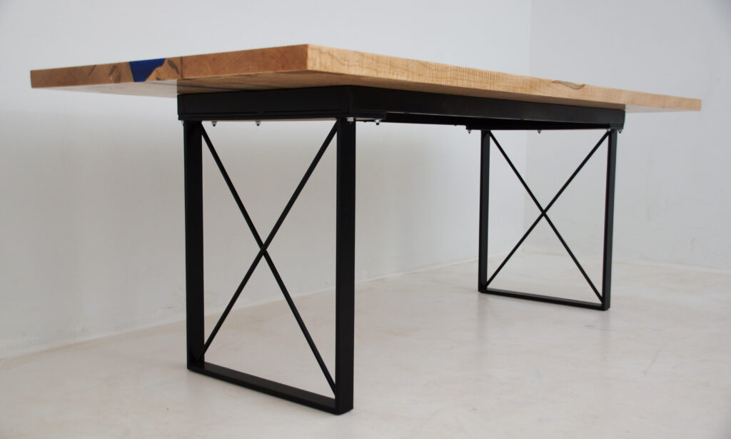 http://Maple%20Conference%20Table%20With%20Resin%20Logo%205