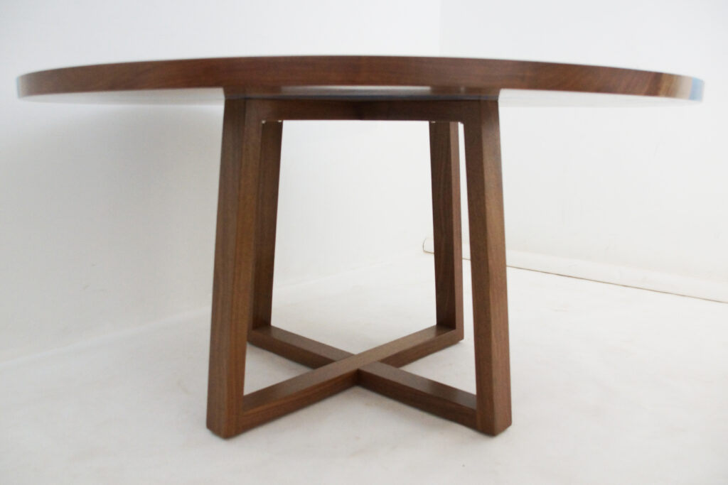 http://Round%20Walnut%20Kitchen%20Table%20With%20Blue%20Rivers%206