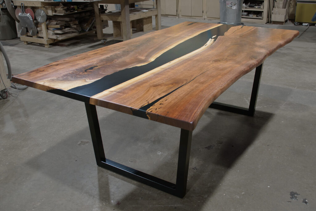 http://Live%20Edge%20Walnut%20River%20Table%20With%20Black%20Epoxy%201900%203