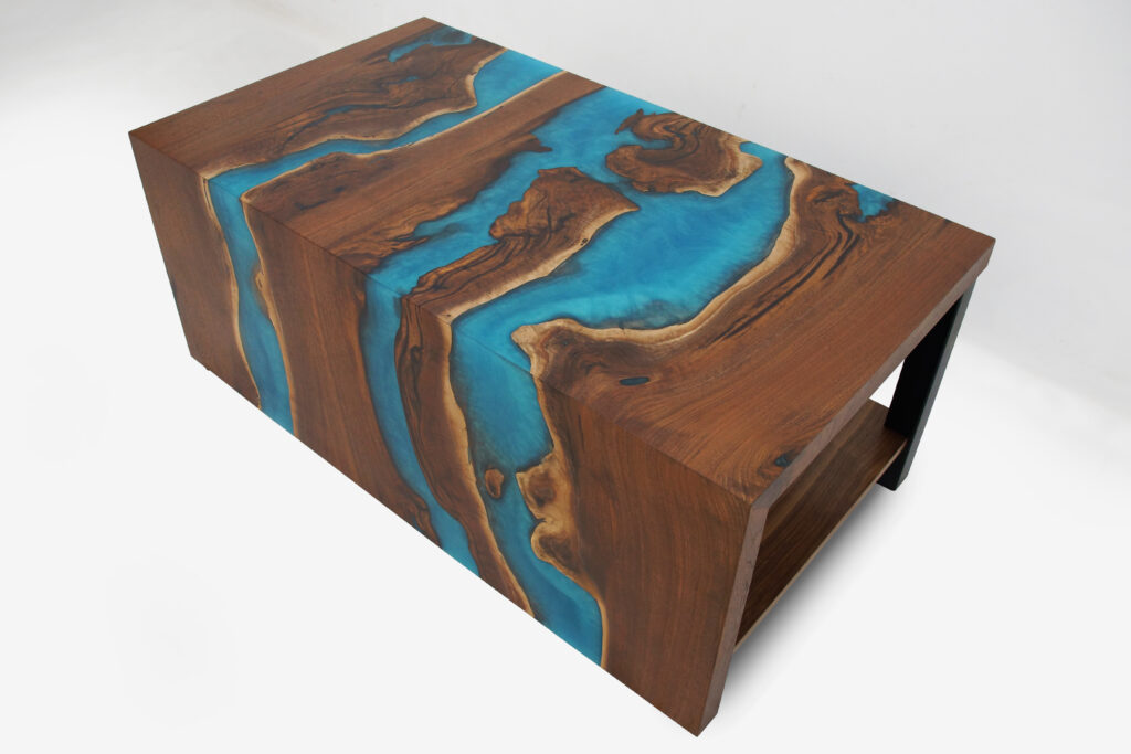 http://Walnut%20Waterfall%20Coffee%20Table%20With%20LED%20Lights%20&%20Blue%20Epoxy%201864%208