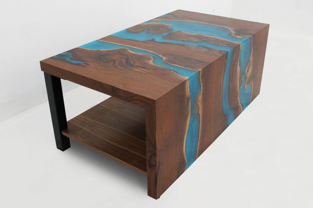 http://Walnut%20Waterfall%20Coffee%20Table%20With%20LED%20Lights%20&%20Blue%20Epoxy%201864%202