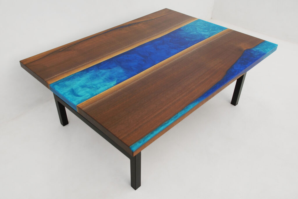 http://Walnut%20Coffee%20Table%20With%20Blue%20Epoxy%200049%202