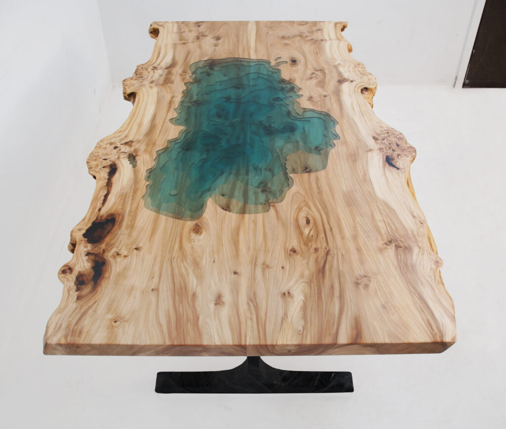 http://Elm%20Table%20With%203D%20Engraving%20Of%20Lake%20Tahoe%201885%203