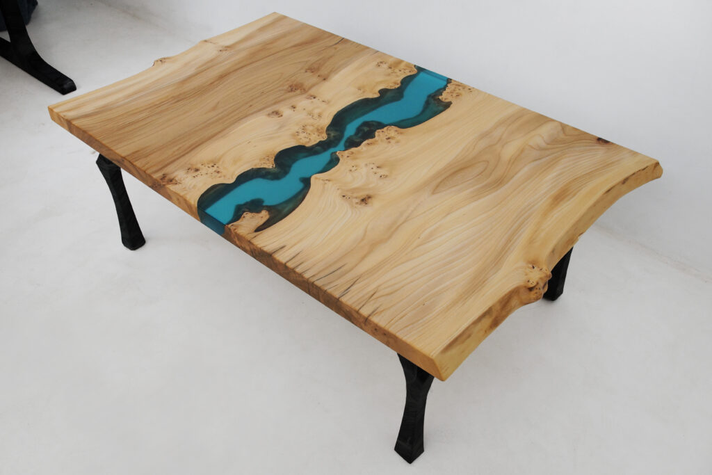 http://Elm%20Coffee%20Table%20With%20Translucent%20Blue%20Epoxy%200050%203
