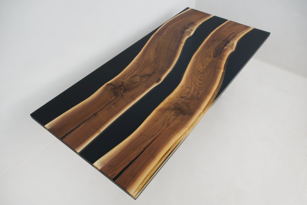 http://Walnut%20River%20Table%20With%20Black%20&%20Clear%20Epoxy%201924%203