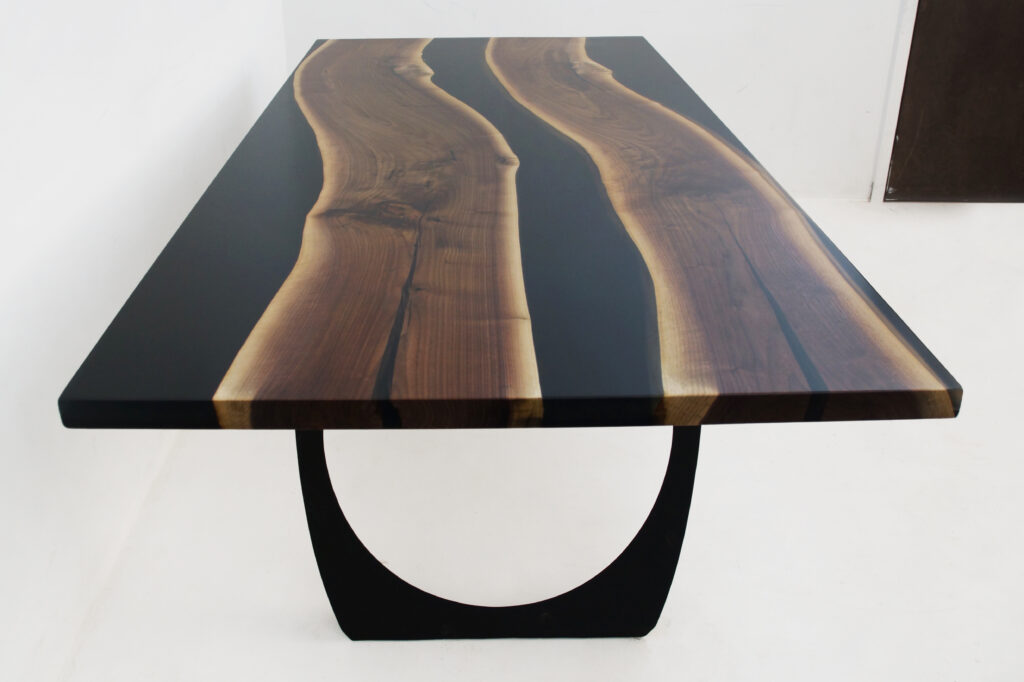http://Walnut%20River%20Table%20With%20Black%20&%20Clear%20Epoxy%201924%202