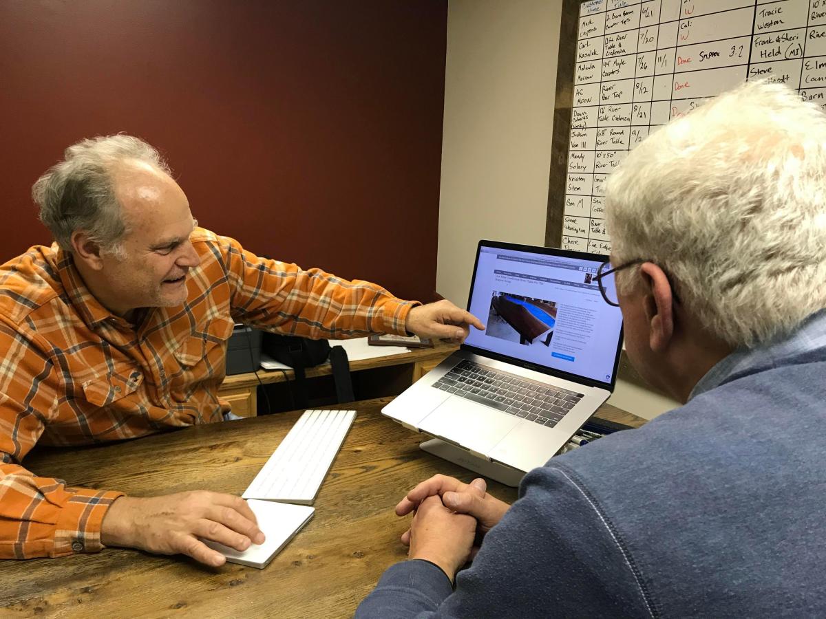 getting a furniture design consultation