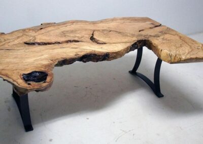 live edge coffee tables ($3,000 to $4,500)