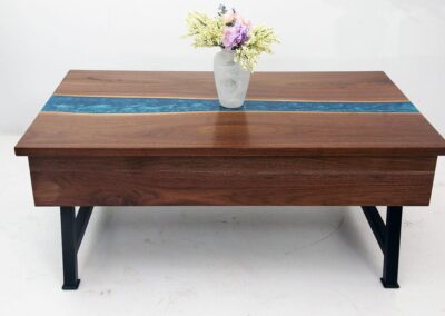 coffee tables with storage ($3,500 to $5,000)