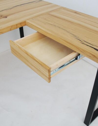 custom wood furniture online elm office desk with drawers