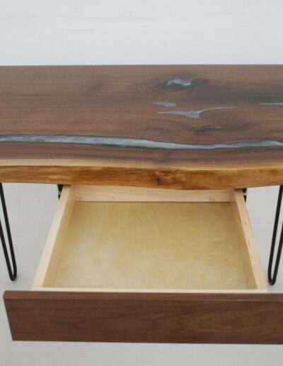 custom furniture online custom epoxy desk with drawers