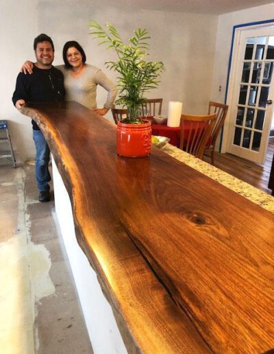 custom wood furniture online custom live edge countertop