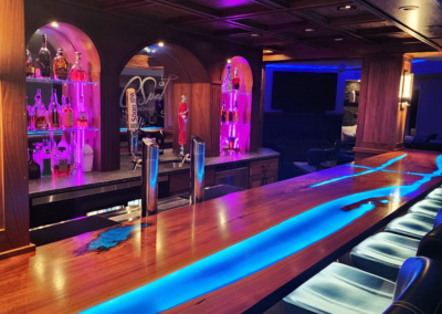 LED Lit Custom River Countertops 24