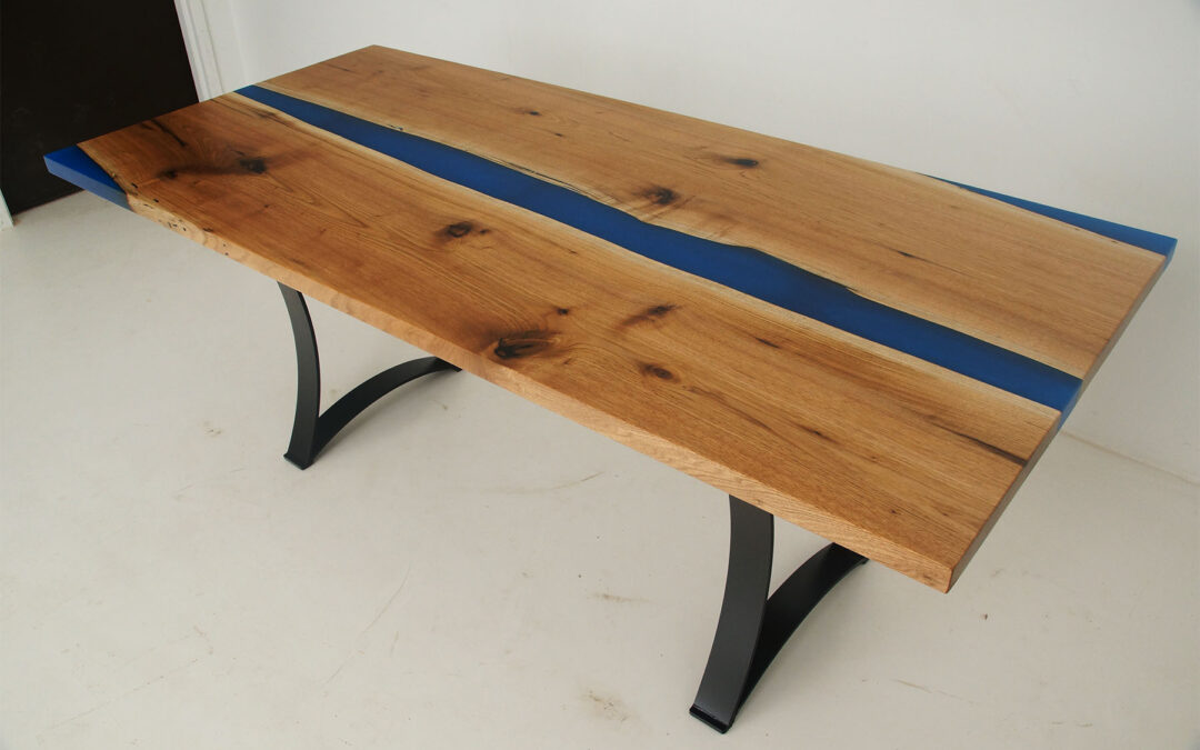 Butternut Dining Room River Table