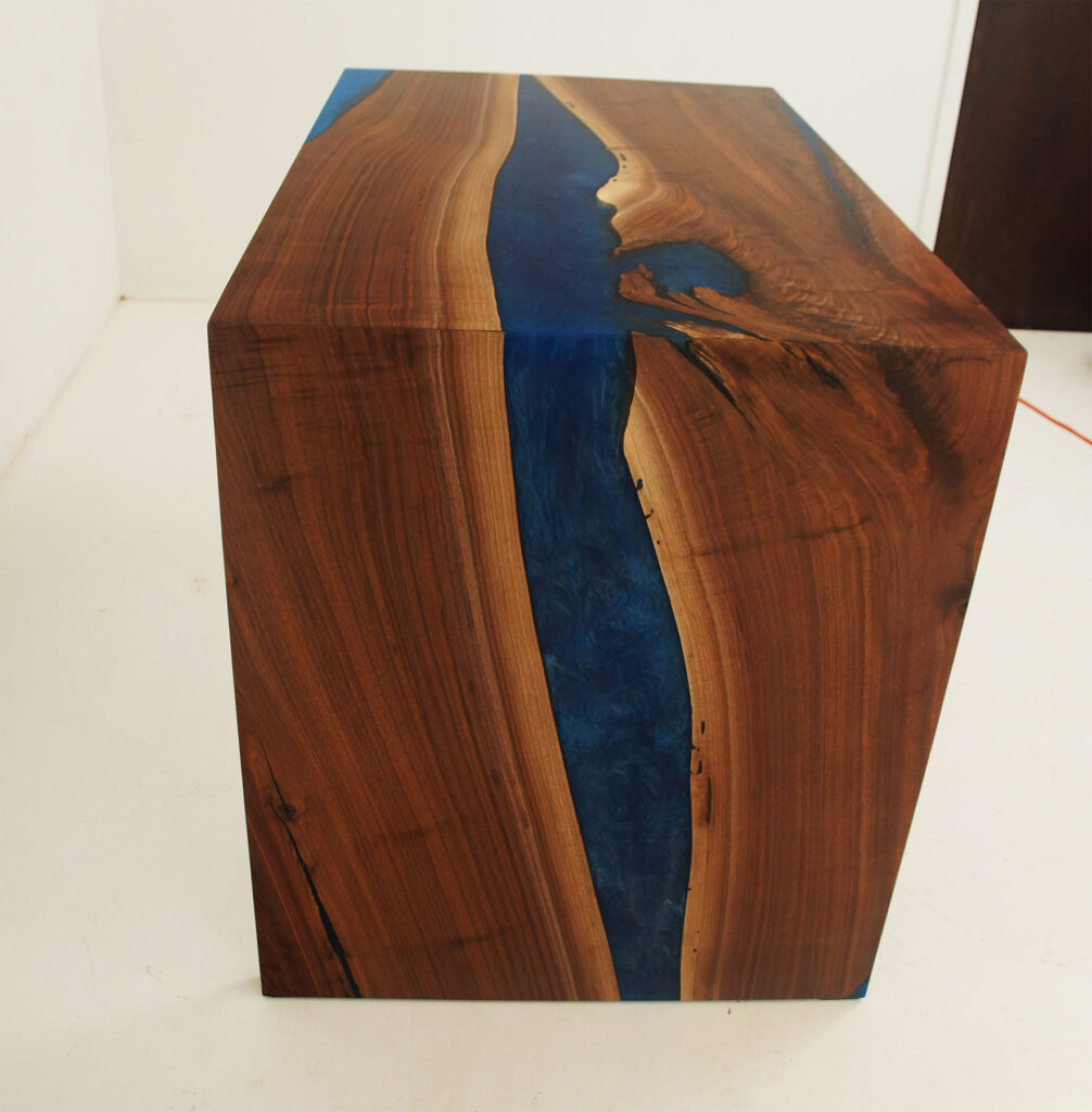 http://Walnut%20LED%20Lit%20Console%20River%20Table%207