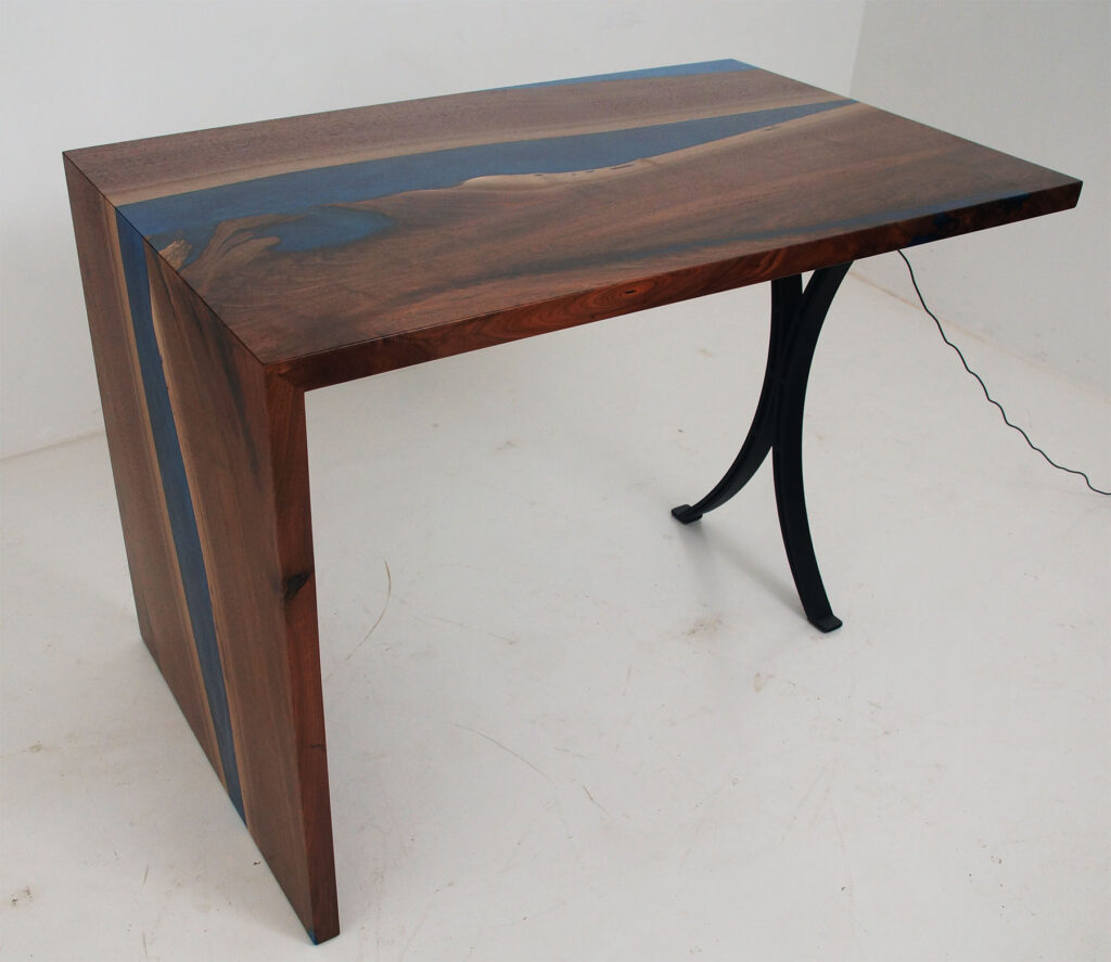 http://Walnut%20LED%20Lit%20Console%20River%20Table%205